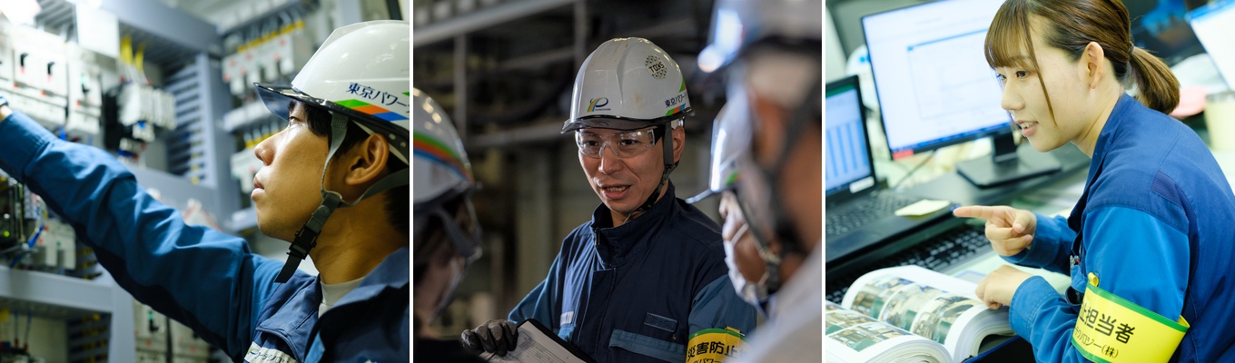 若手社員座談会・説明会（火力・原子力・土木建築・技術（設計・検査）・環境）