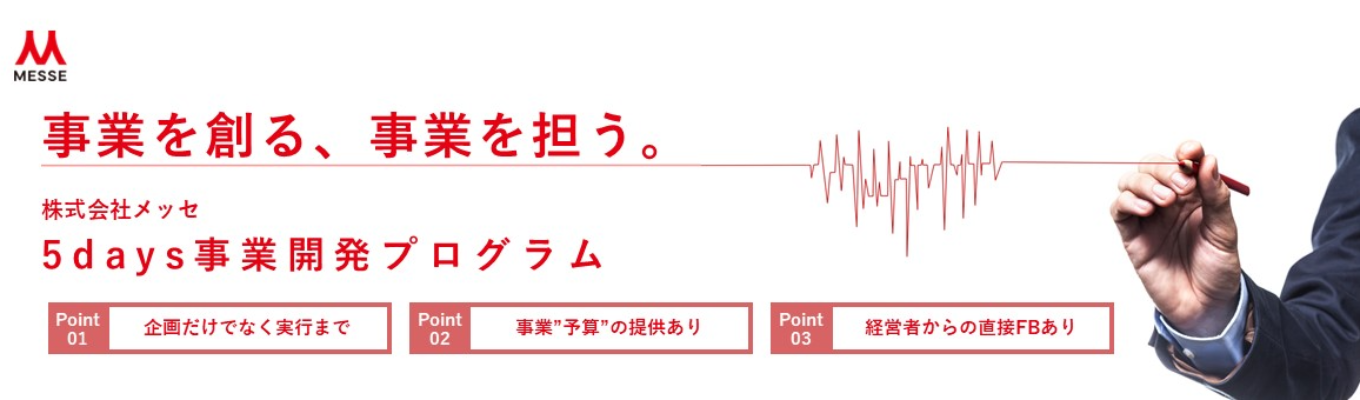 【本気で事業経営に取り組む5日間】選考直結型×事業開発プログラム（不動産開発/エンタメのリアルビジネス）イベント