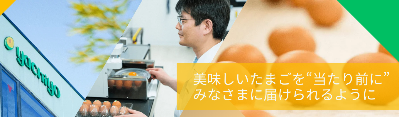 【26卒/書類選考免除/早期選考直結】みんなが知らないたまごの世界～八千代ポートリーが食卓に届けたいものとはイベント