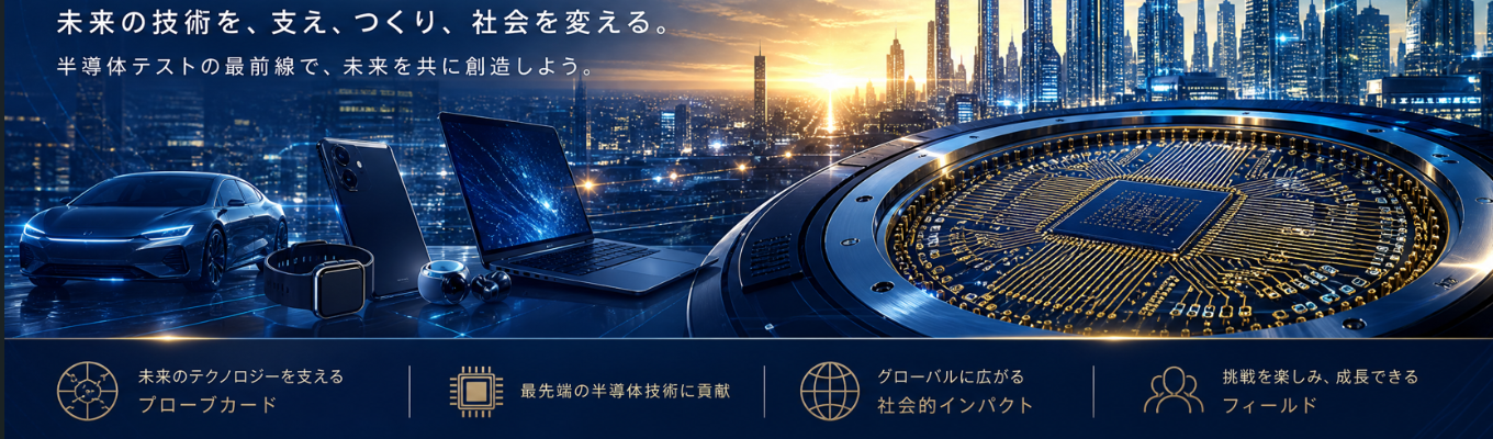 【内定まで約1か月】半導体業界トップシェア、前期比123%増の安定した経営基盤募集