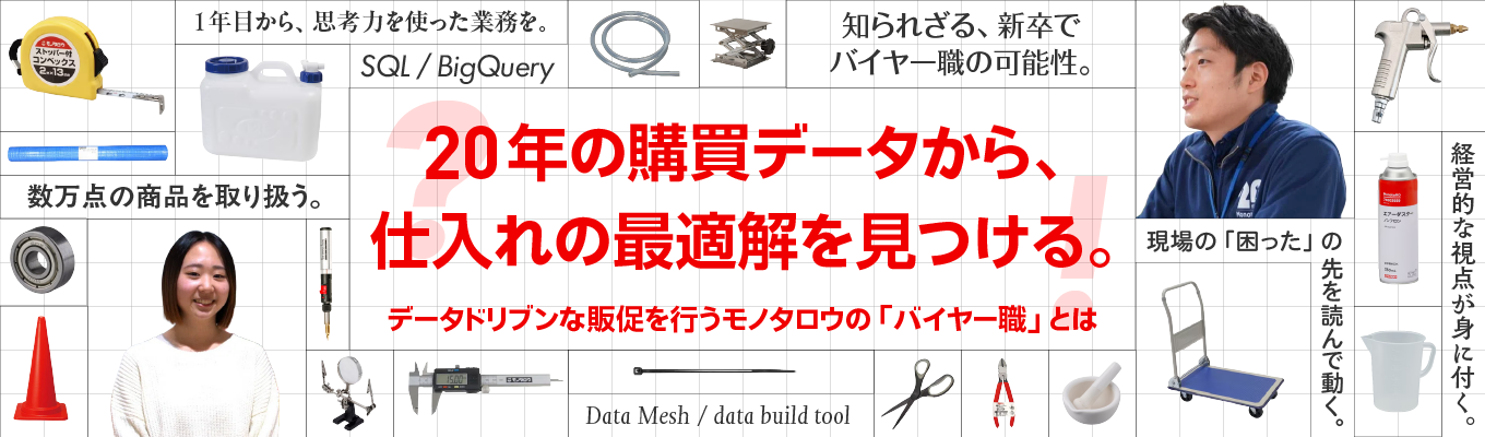 【総合職】【理系限定】研究室で培った分析力でビジネスを動かす!商品販売戦略体験