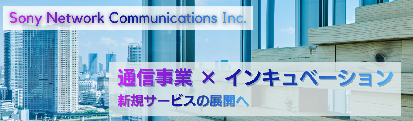 【SONYグループ】総合職チャレンジ枠募集!〈通信事業×新規事業/ポジション別採用/経験・実績重視〉