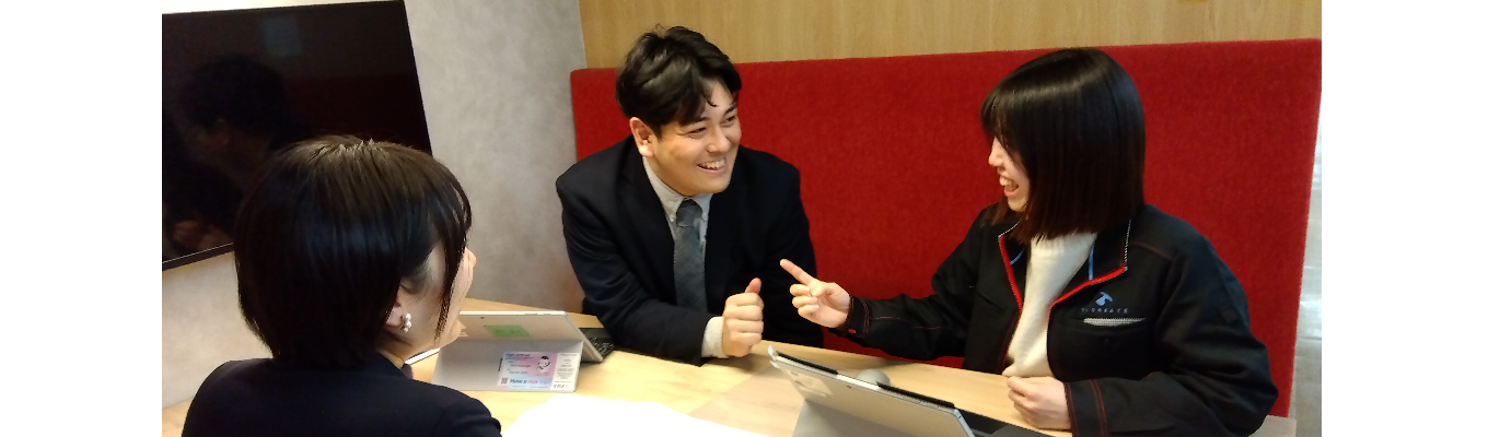 【座談会形式！】会社概要と先輩社員を知ろう！１Ｄａｙプログラム（1年目社員）