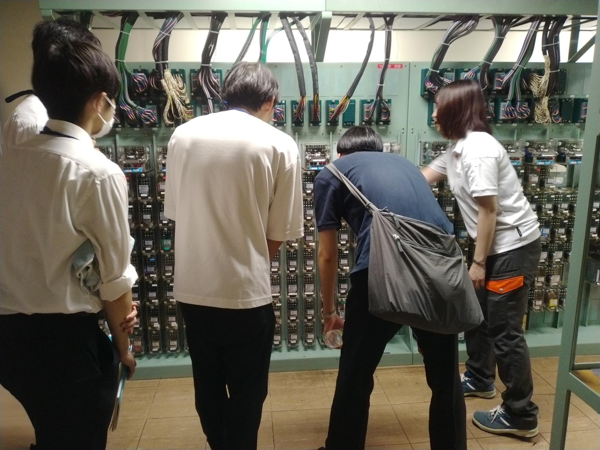 昨年度の様子（電気系）