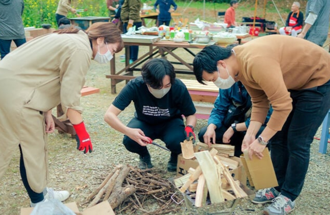 社内で部活動!?仕事も遊びも一生懸命。