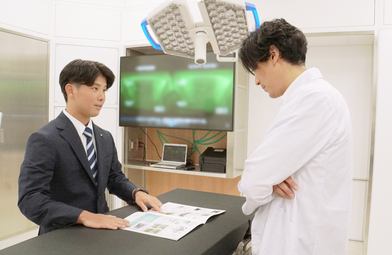 今日も医療現場の最前線で、人の"いのち"を支えています。