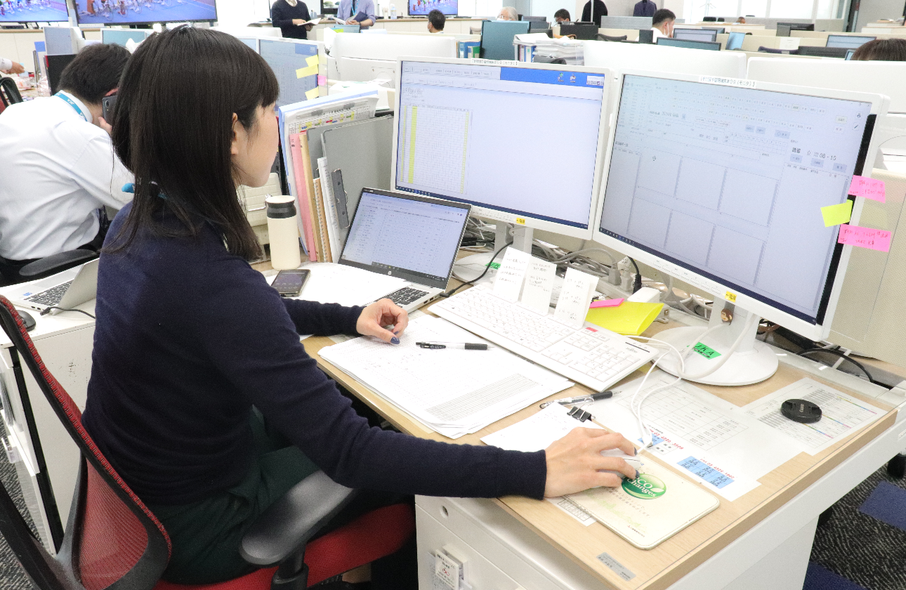 「社会に役立てていることを実感」総務部 2022年入職