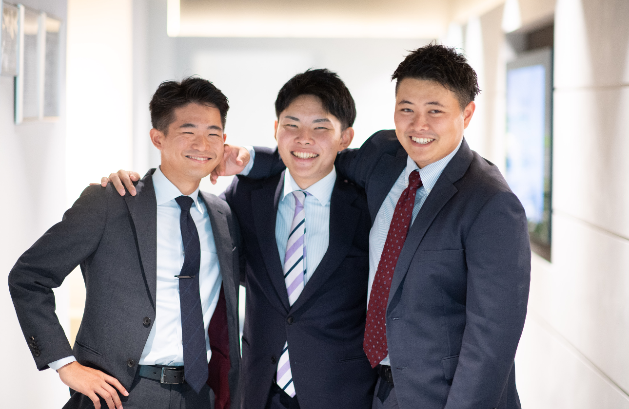 入社1年目からプロジェクトリーダーとしてリノベーション事業を立ち上げることができます。個人ノルマは無く、チームで目標まで努力できる環境です!