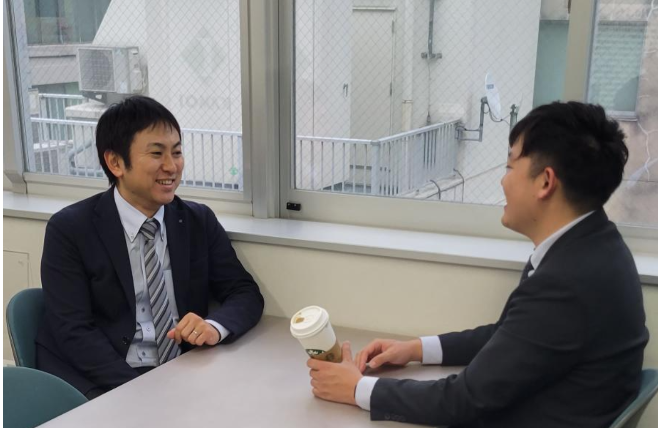 先輩社員からの充実した教育体制