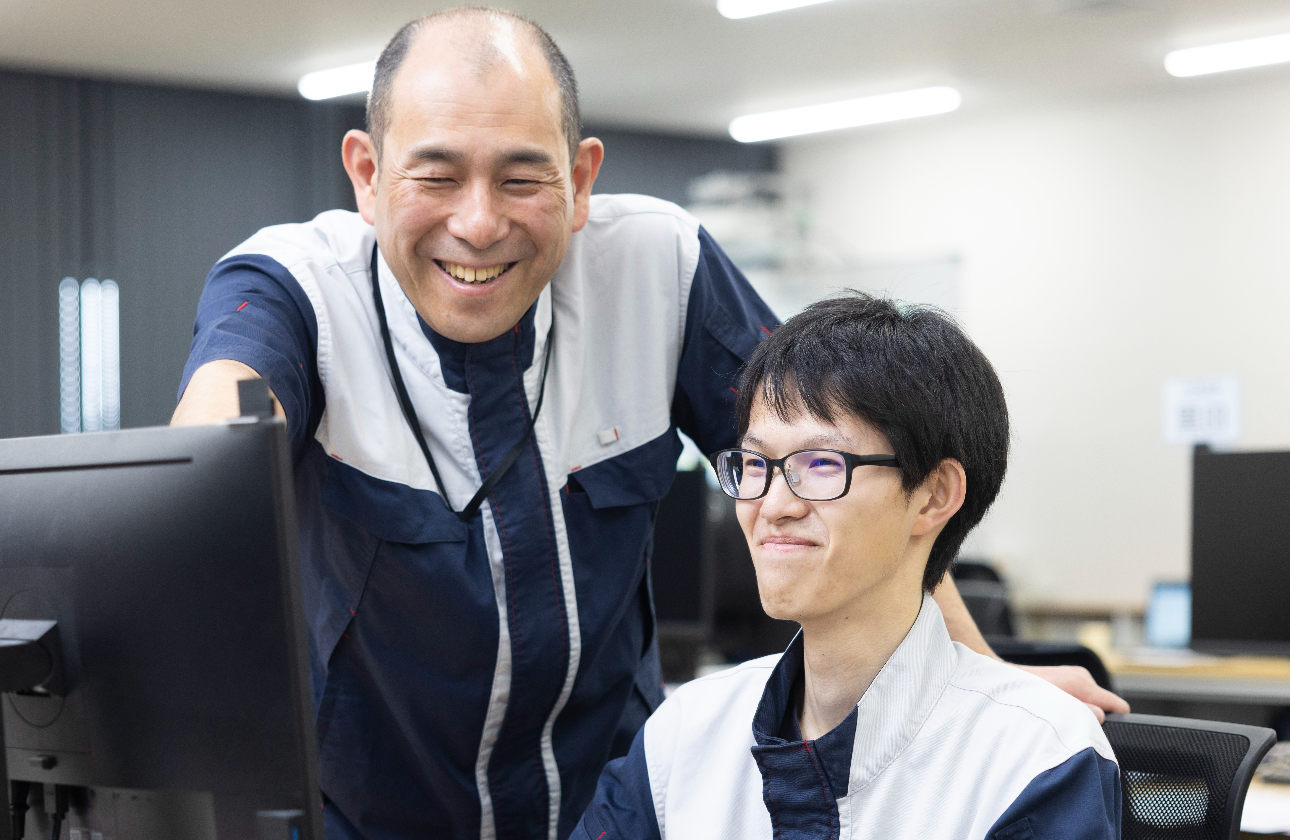 相談しやすさ抜群！仲間と一緒に成長できる環境