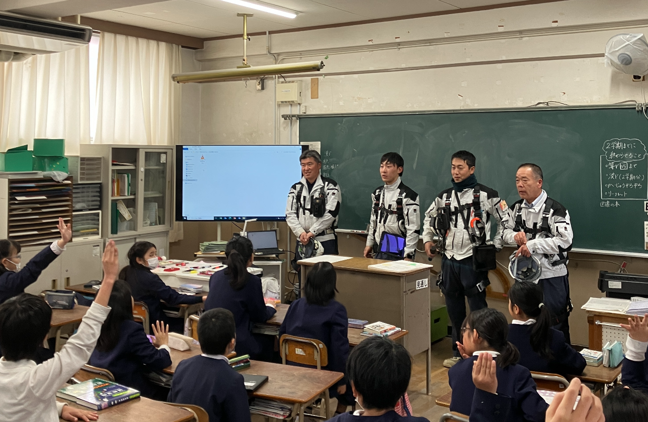学校での授業や現場見学会(SDGs)