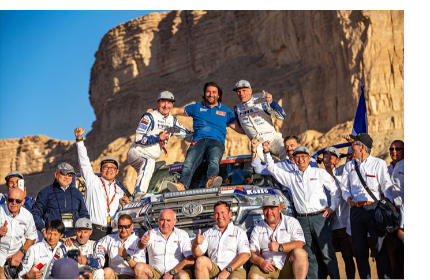 ダカールラリーへの参戦