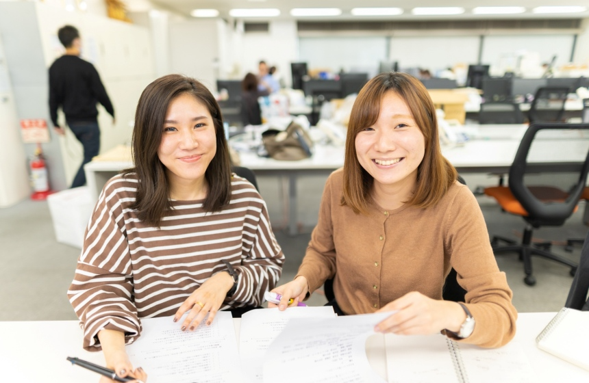 【人】仕事のしやすさ、風通しのよさが自慢です