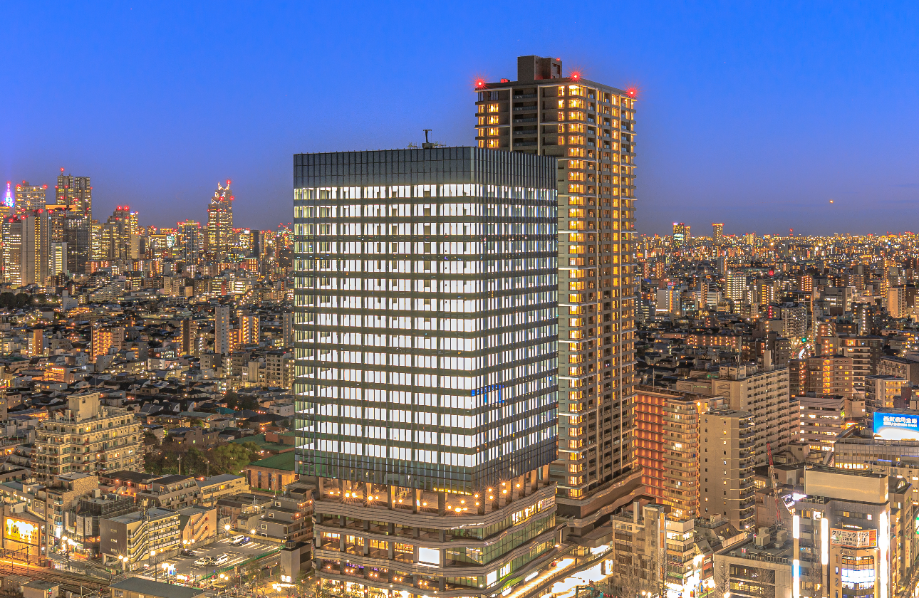 中野二丁目地区第一種市街地再開発事業 施設建築物 新築工事