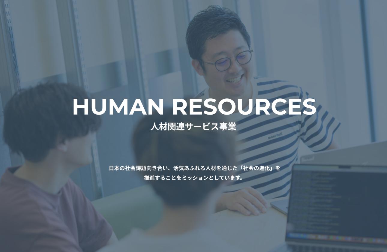 HUMAN RESOURCES  人材関連サービス事業