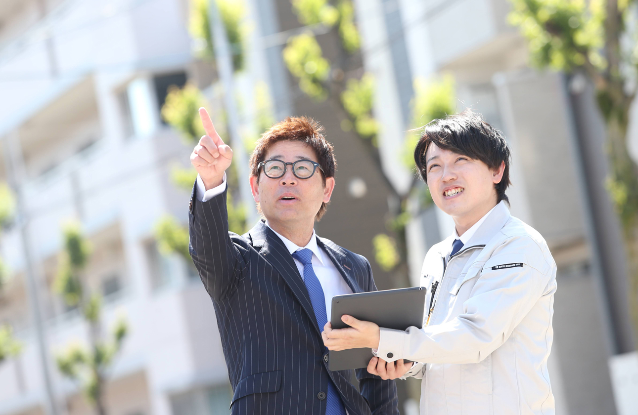 管工事、建築に関する豊富な経験をもつベテランが在籍！学び・成長できる環境です。