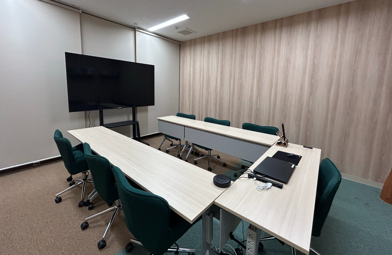 研修センターのある豊田支店は１年前に移転したばかり！きれいなセンターで学習ができます。