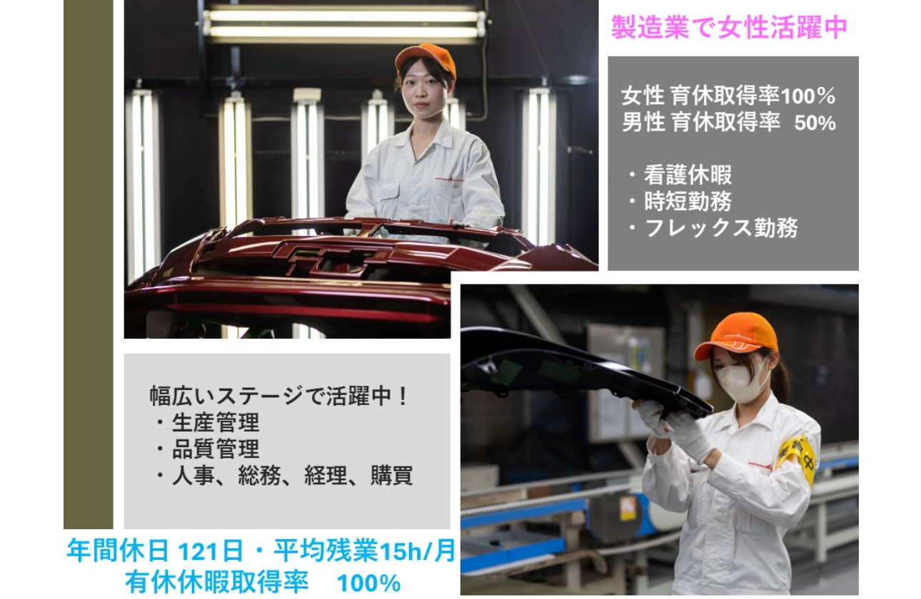 製造業でも働きやすい！安定した福利厚生と給与水準