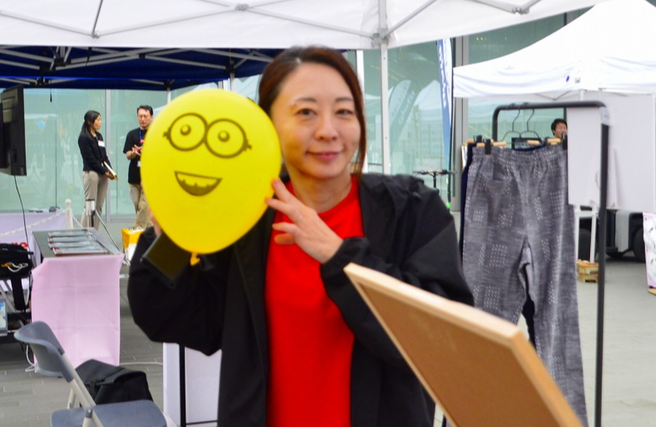 様々な企業が集まるイベントにも出店しているため営業のひとりとして一緒に参加することも。