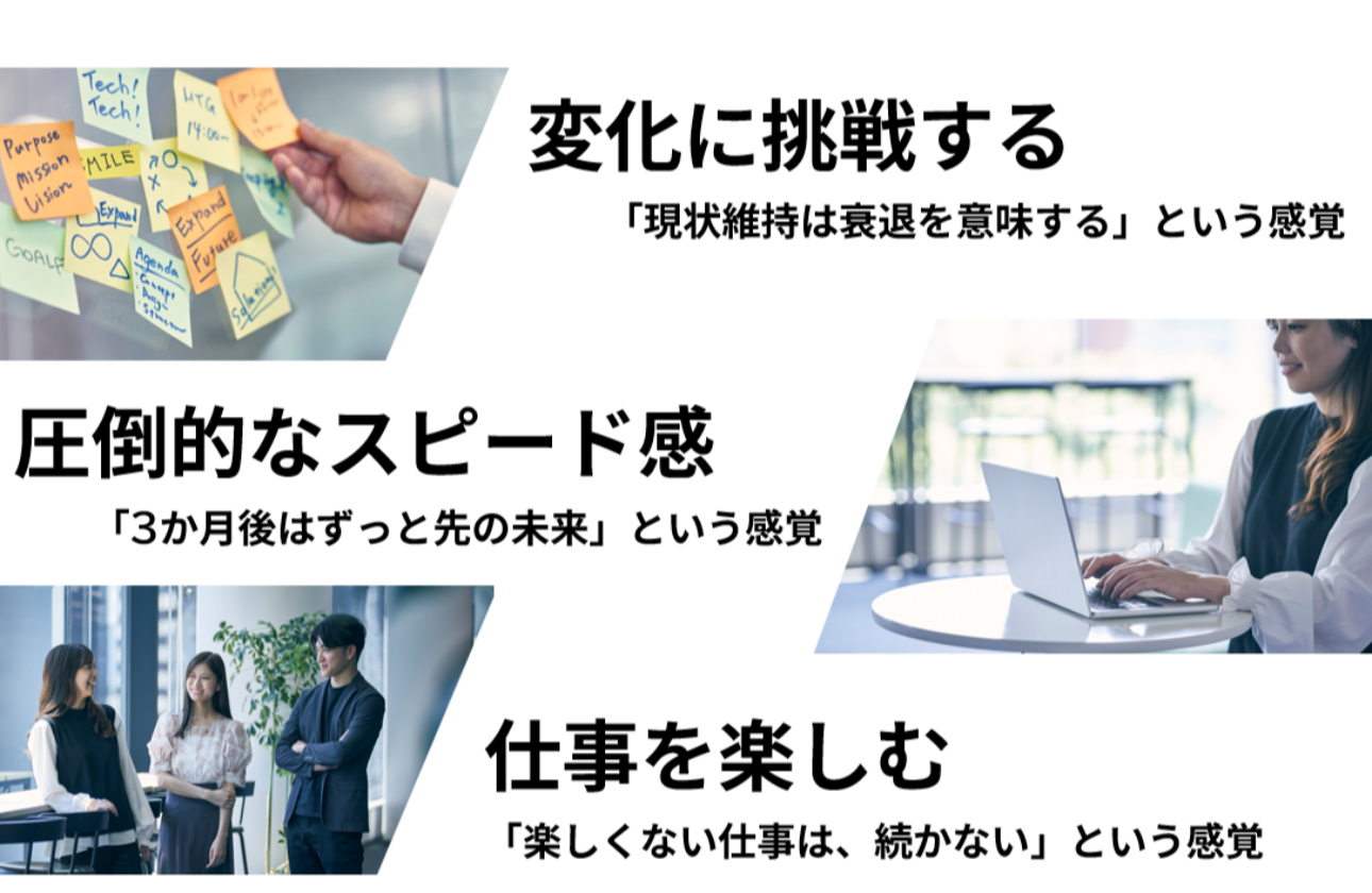 当社を表す3つのキーワード