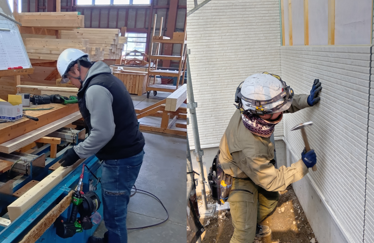 木材販売のみでなく、高精度パネルの加工・建物の施工まで自社で対応可能です。
「木材建材の専門商社」として、地域の建物づくりを支えています。