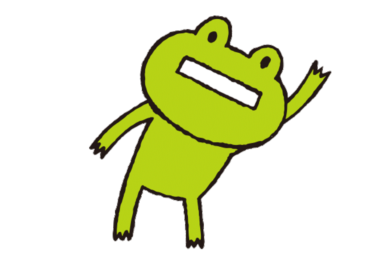 公式キャラクター「ツカエルさん」