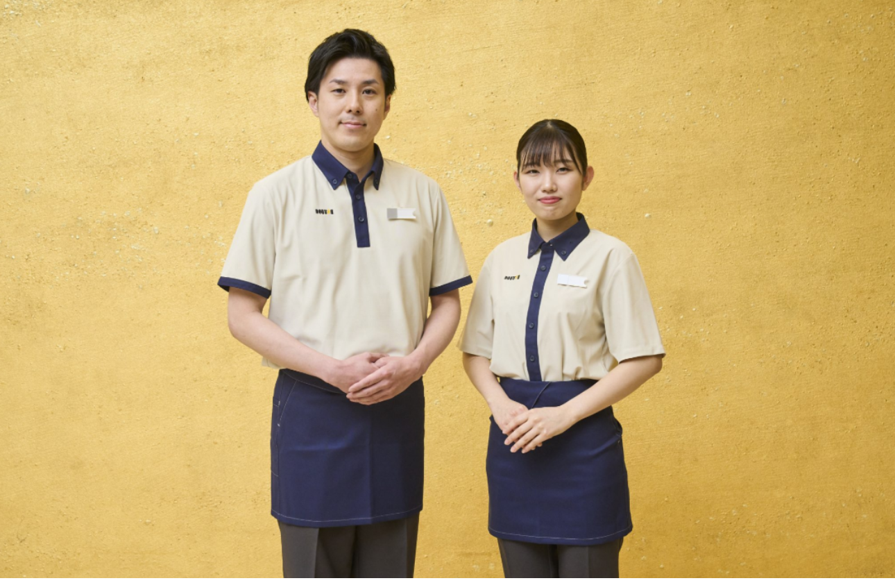 【ユニフォーム事業|事例紹介】ドトールコーヒーショップの新ユニフォームを製作