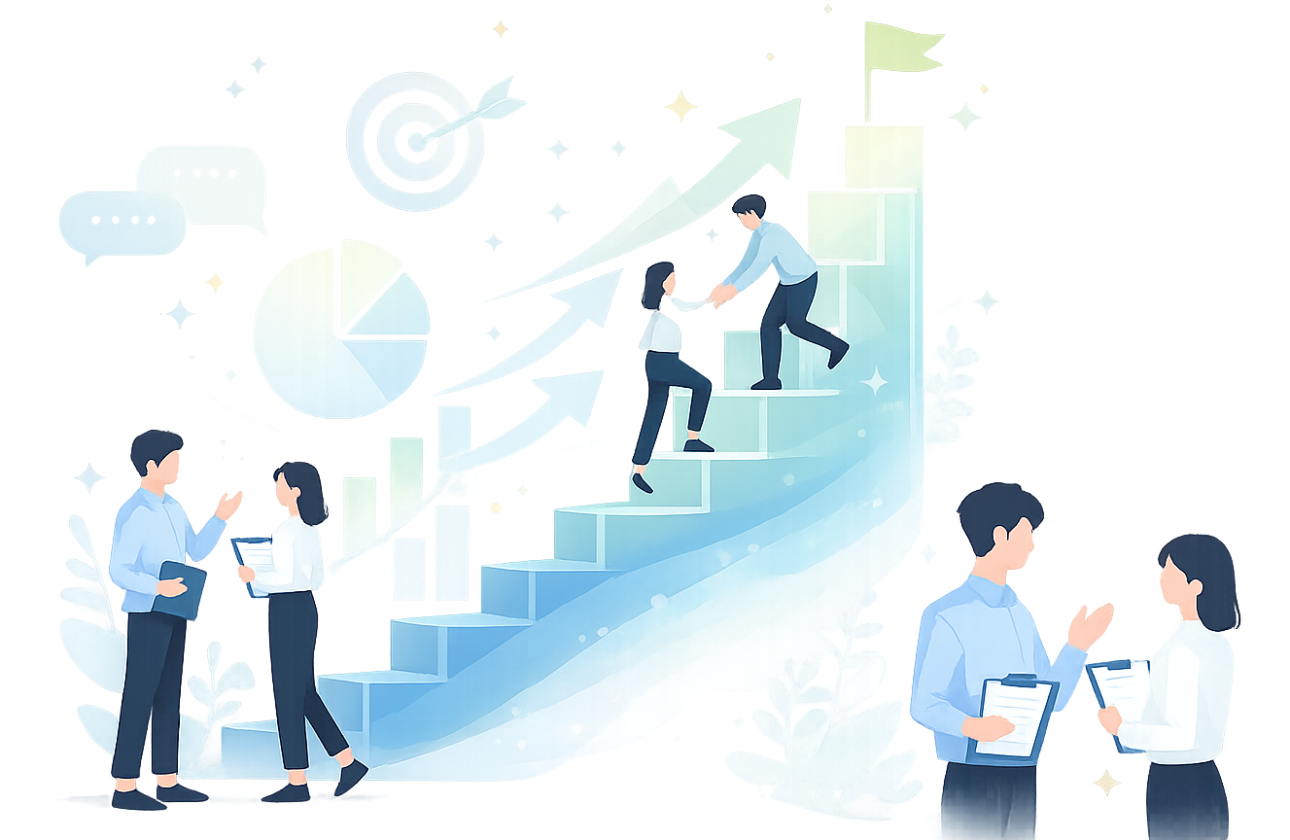 キャリア支援|社員に寄り添い一人ひとりの “なりたい自分”の実現をサポート