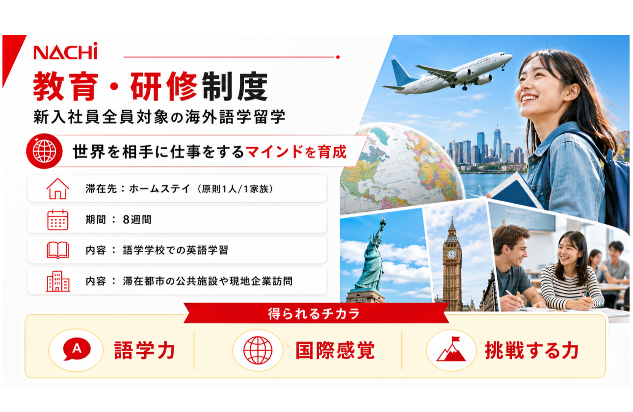 圧倒的充実の研修制度