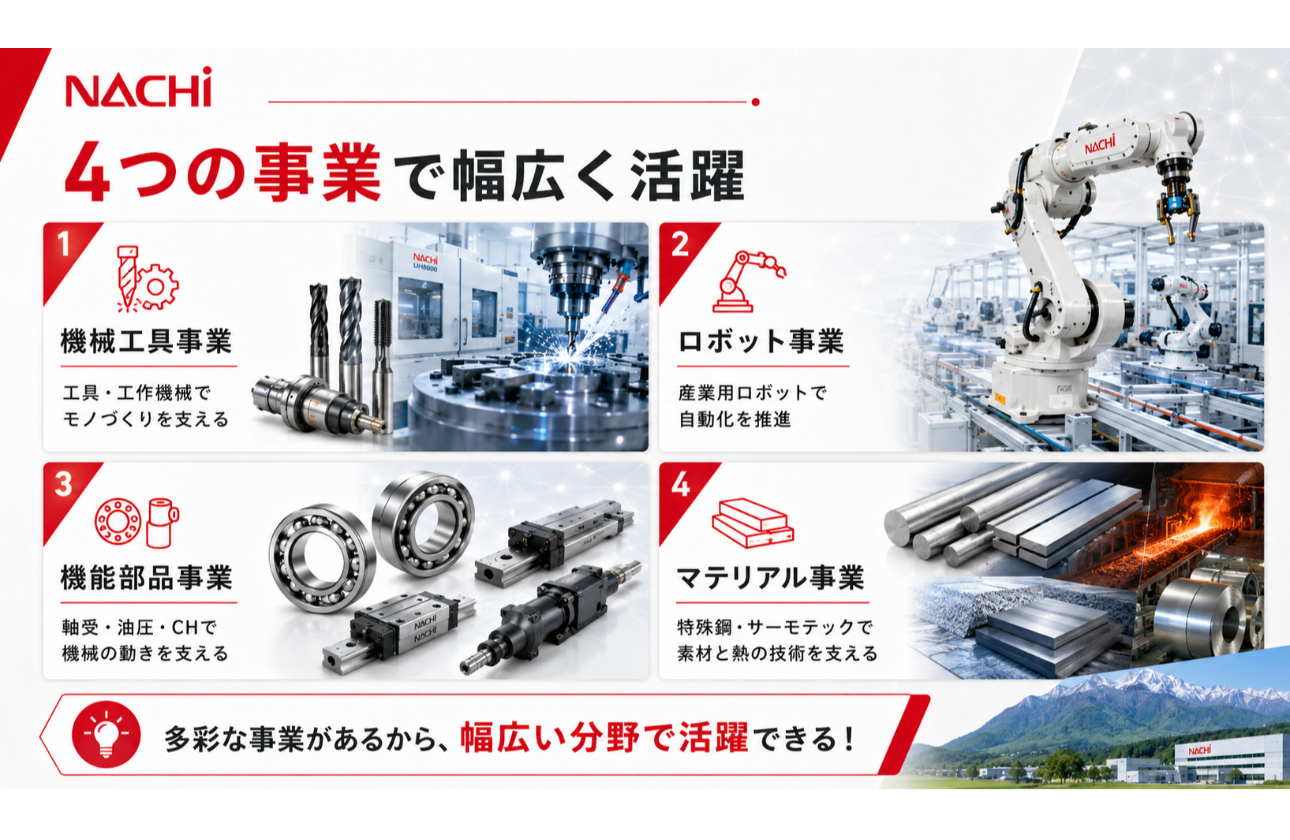 4事業7事業部で幅広く活躍