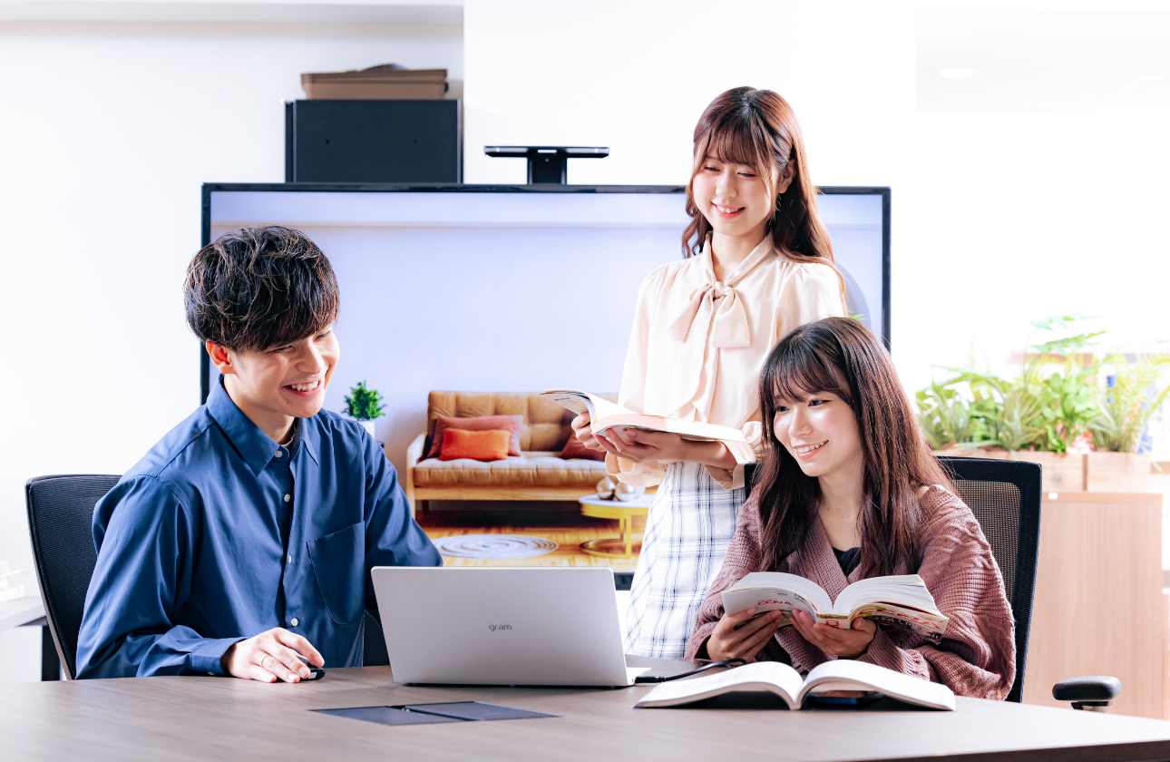 <充実の研修&キャリアアップできる環境>