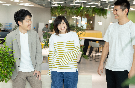 若手からどんどん活躍！「誰が言ったか」より「何を言ったか」を重視