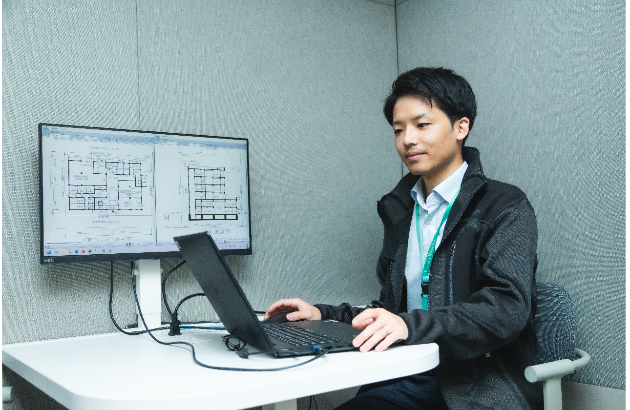 多くの建築物に関わり、広く学べて成長ができます!