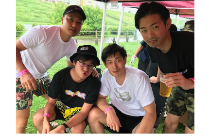 家族参加型のBBQを開催☆奥様や旦那様、お子様も参加頂き、かなり盛り上がります!