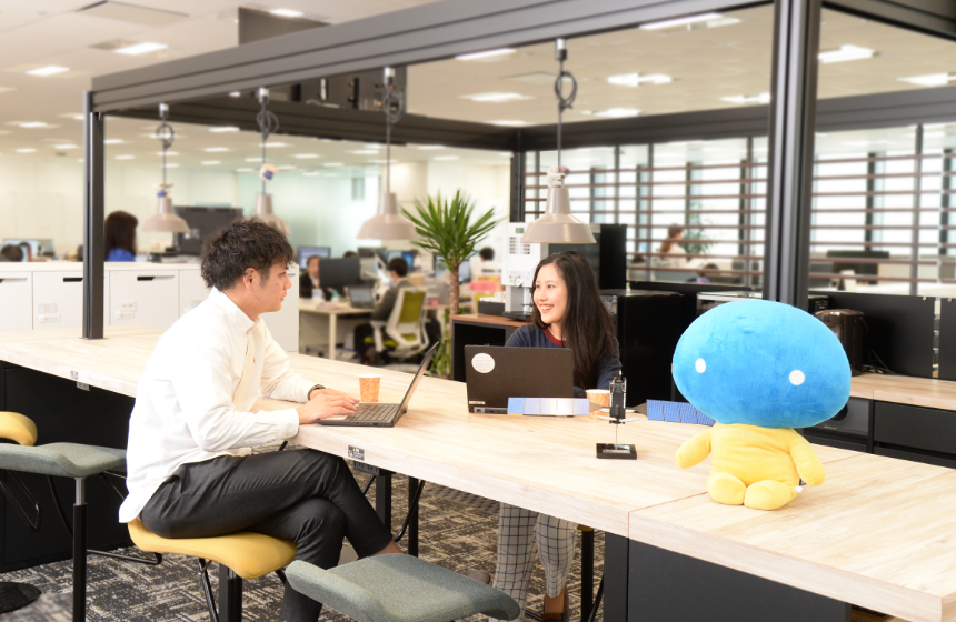 社員ひとりひとりの”挑戦”を応援する制度