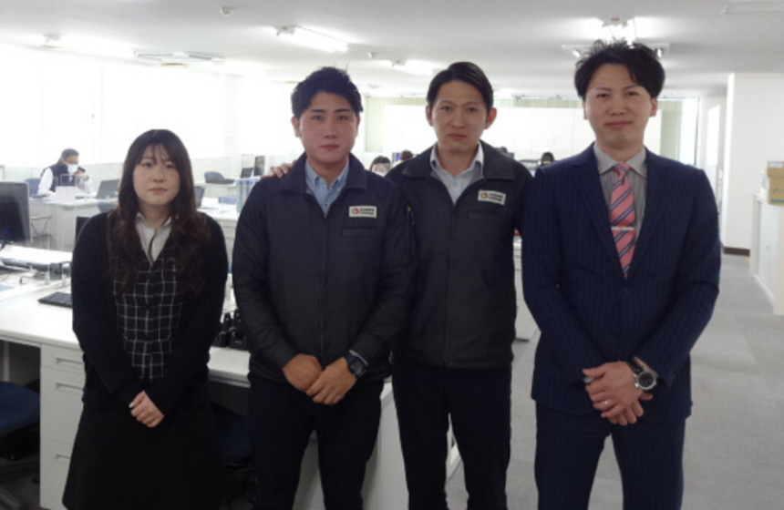チームワークを大切にし、先輩に相談しやすい環境。