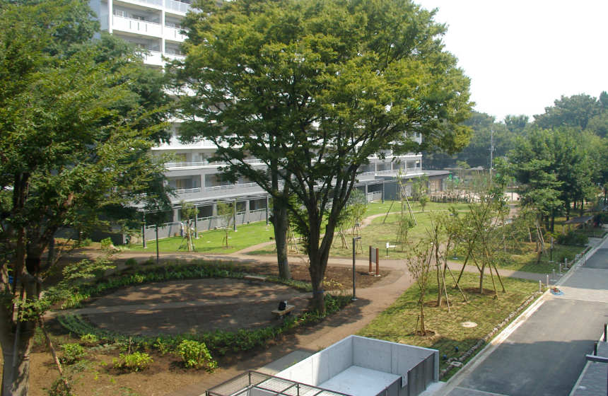 緑をつくるのではなく、“街づくり”に貢献できる造園事業。