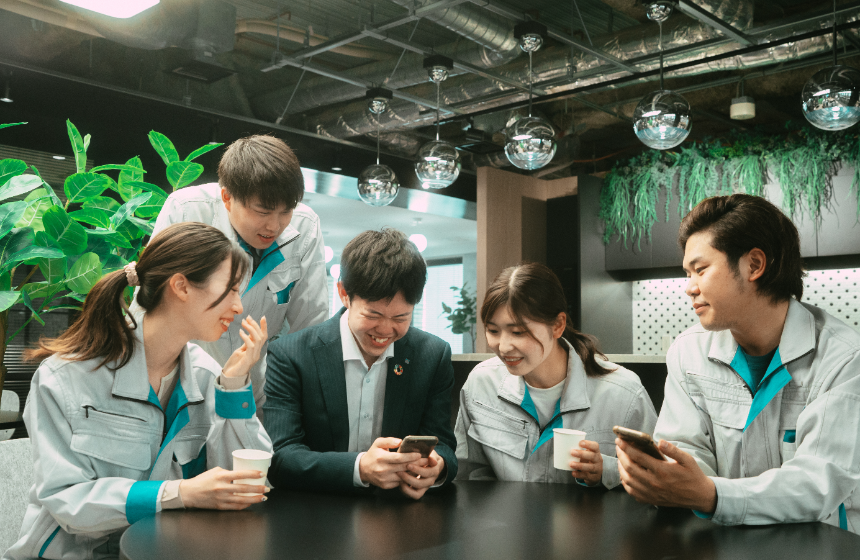 入社の決め手No1は風通しの良さ!