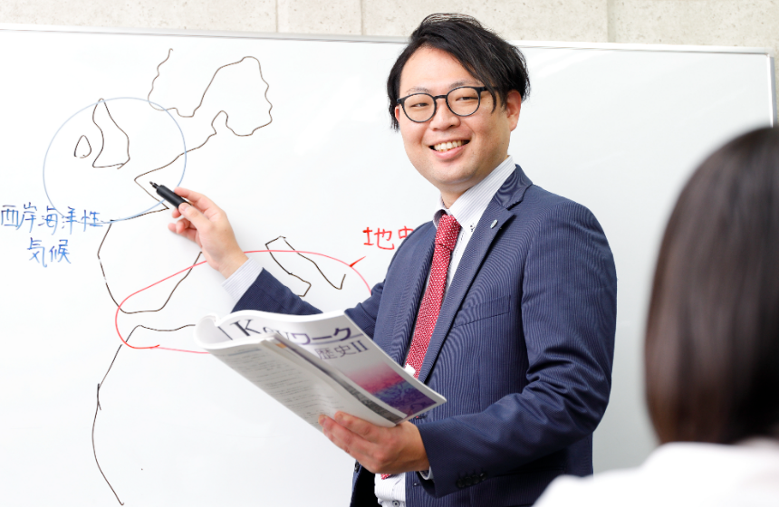 少人数徹底指導!生徒一人ひとりを大切にする塾です。