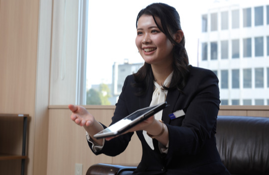 天満屋だからできる、君にしかできない仕事をしよう。