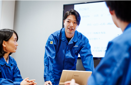 ★自ら考え行動する、仲間と協働することでやりがいが得られる!