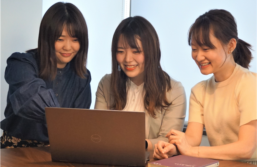 一人ひとりが成長しながらも、仲間とやりがいを見つけていける、
そんな場所にしていきたいと考えています。