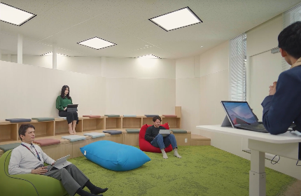 用途によって、さまざまな部屋で会議を行うことができます!