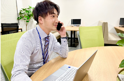 ２．グループ全体でワンストップ運営をしている。