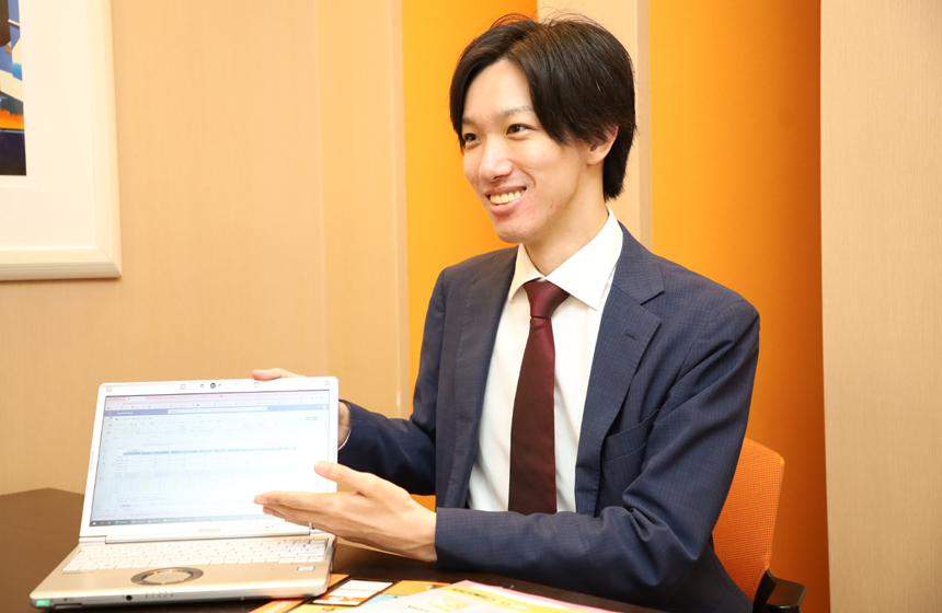 営業によって提供する価値が変わる。「自分だから」と思える仕事です。