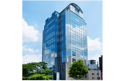 高田馬場にある本社ビル。