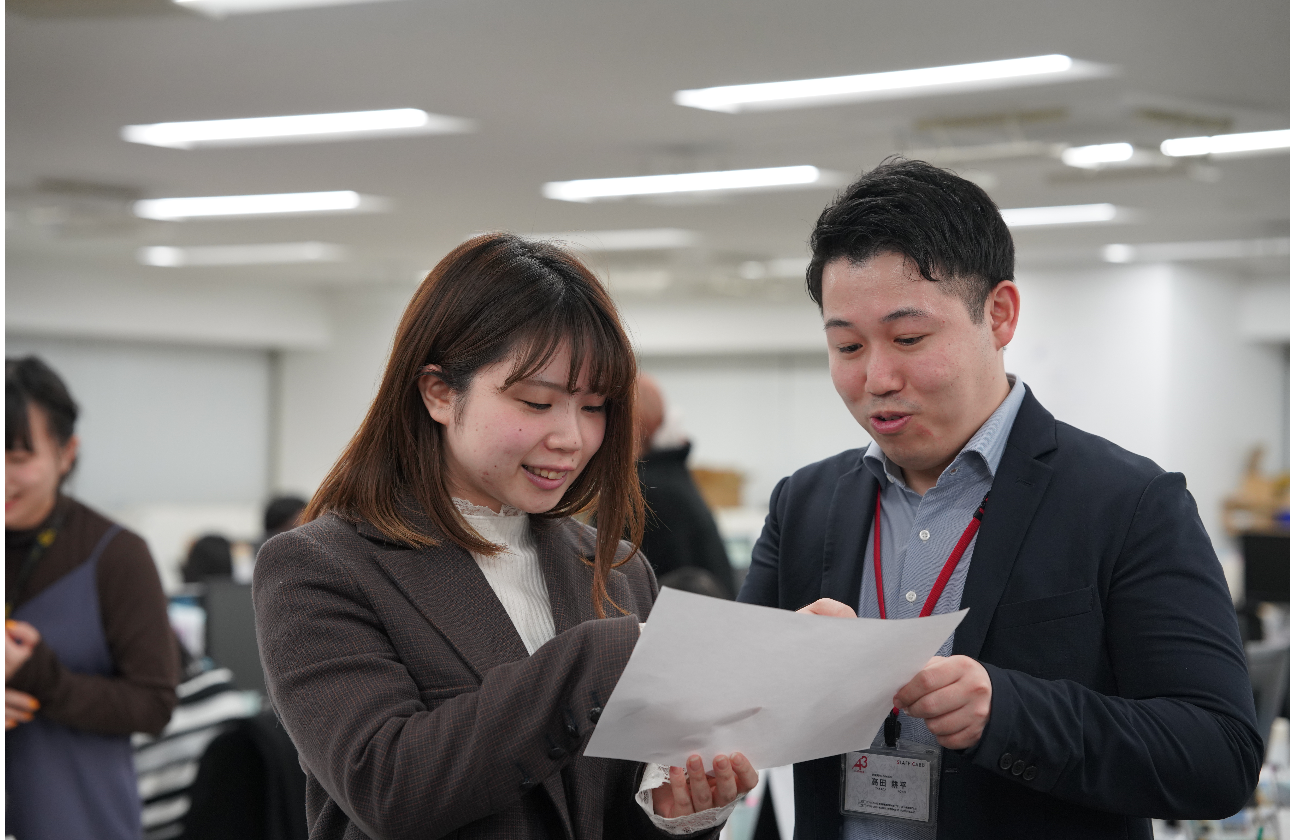 【キャリアサポート体制】早い段階からチャレンジして活躍できる