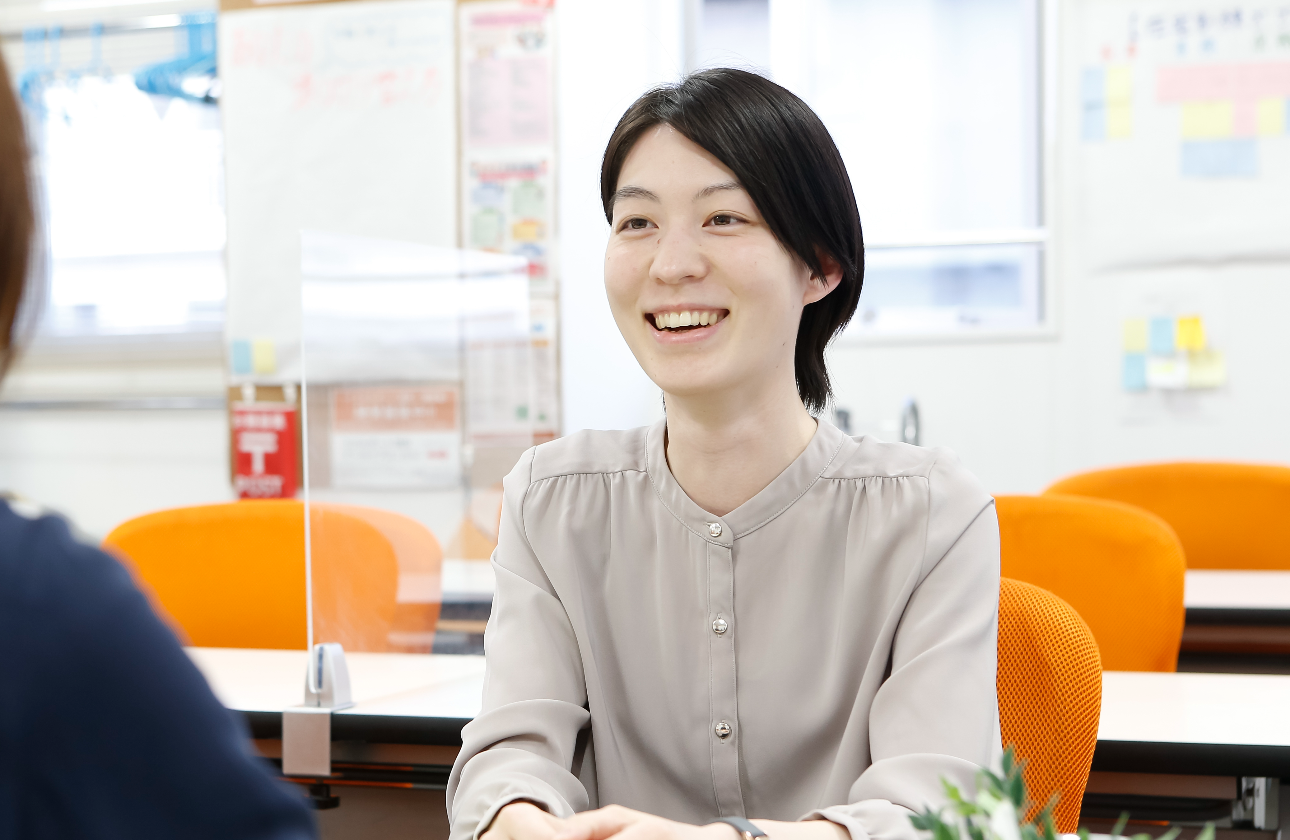 マニュアル通りではない、一人一人に寄り添った支援。 安定して就労し続けられる「自立」までを目指します。
