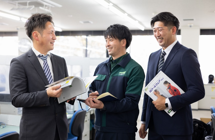 ユニークカンパニーとして、企画力・技術力・営業力が自慢