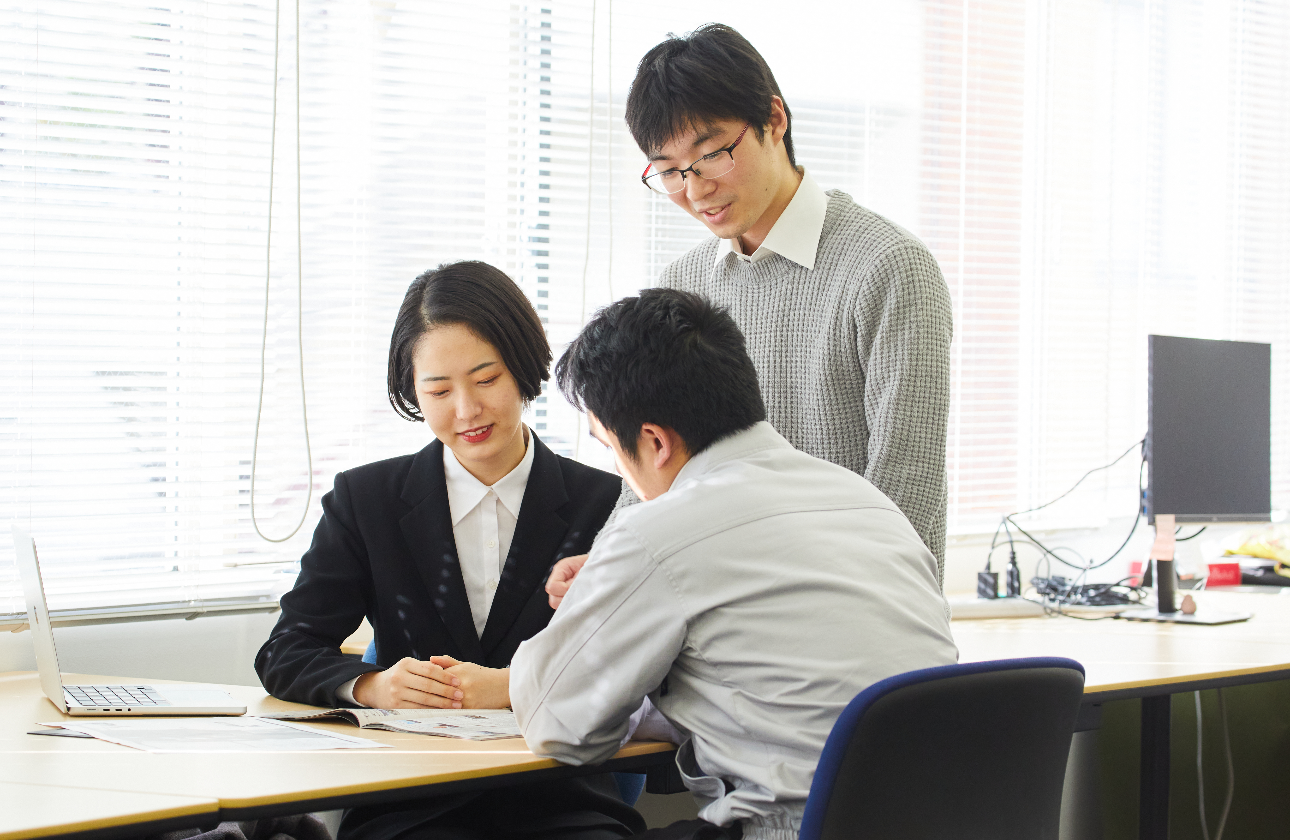 未経験でも大丈夫。入社後に研修もございます！
